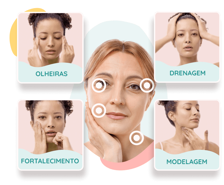  Exercícios faciais método FACEFIT